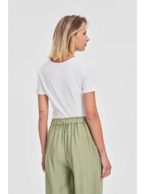 Moodo Bela ženska majica Moodo