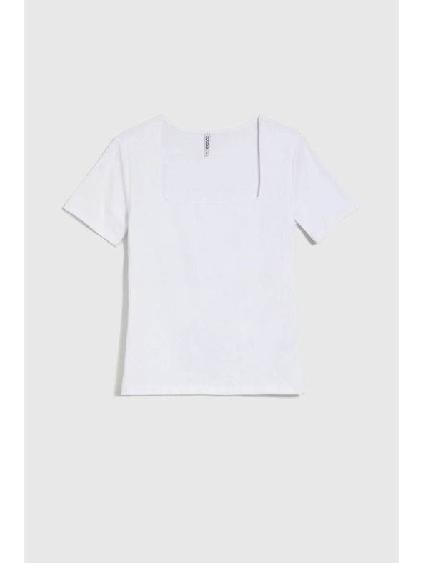 Moodo Bela ženska majica Moodo