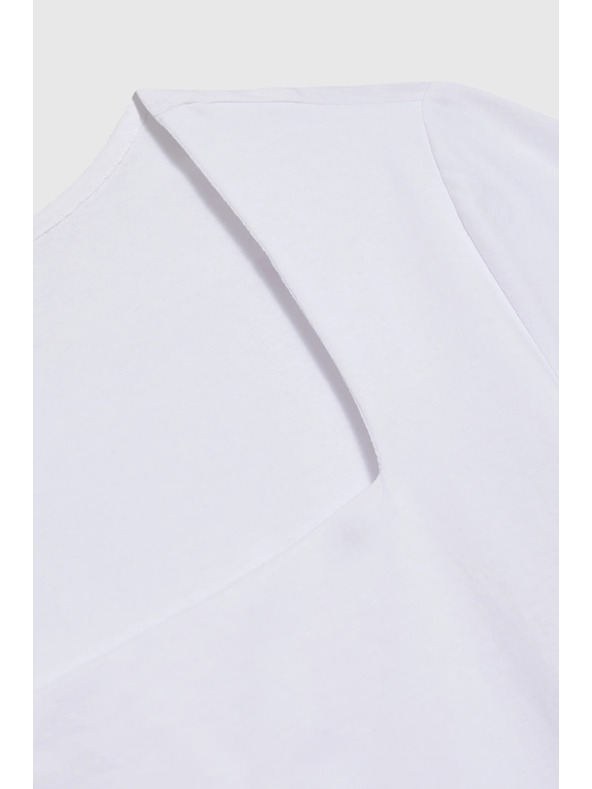 Moodo Bela ženska majica Moodo