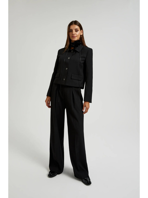 Moodo Črna ženska jakna