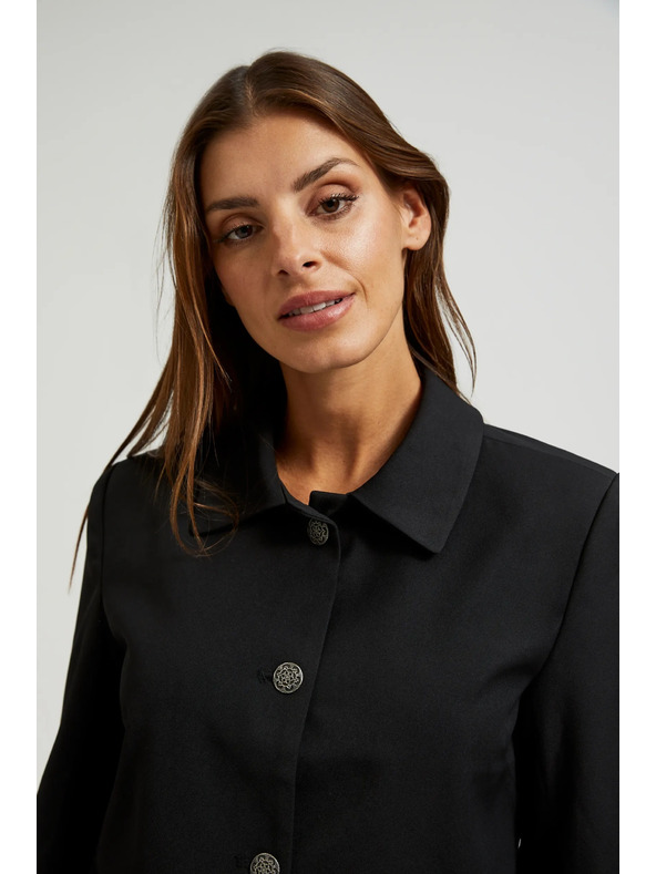 Moodo Črna ženska jakna