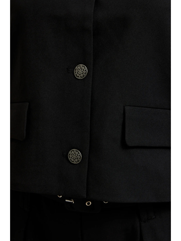 Moodo Črna ženska jakna