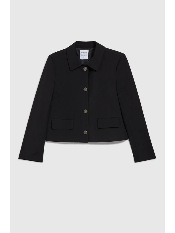 Moodo Črna ženska jakna