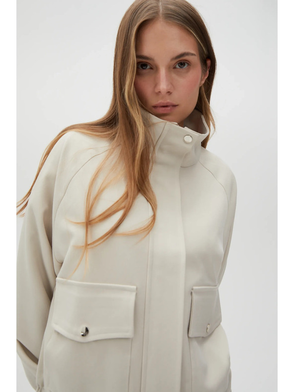 Moodo Svetlo bežna ženska jakna