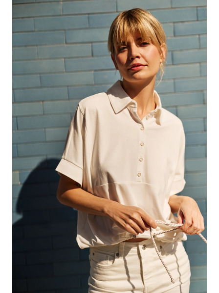 Moodo Bela ženska bluza