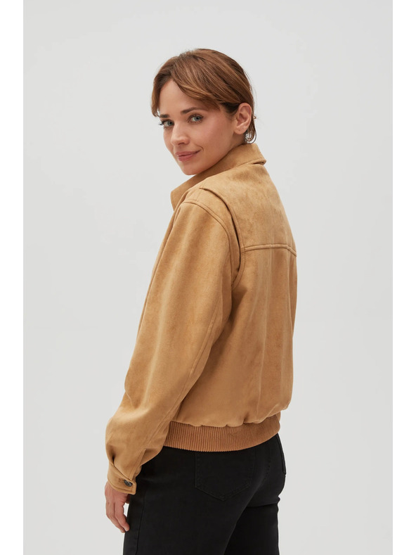 Moodo Bež ženska jakna