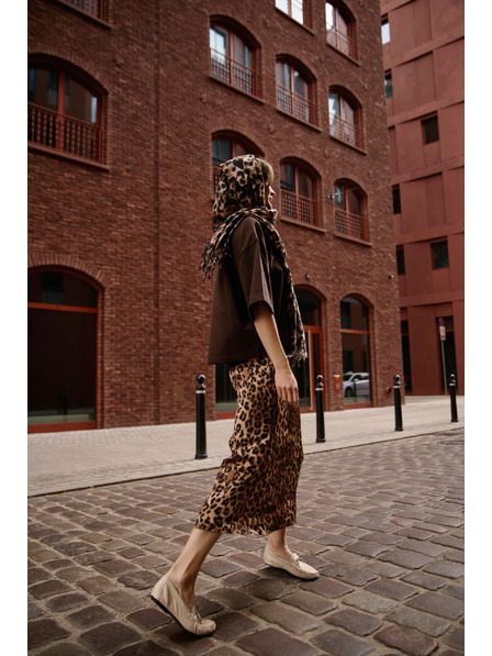 Moodo Ženska leopardjasta krila Moodo – rjava