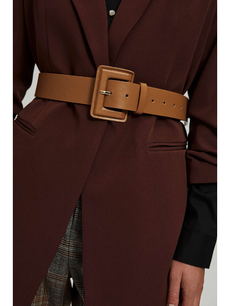 Moodo Temno bež širok pas Moodo