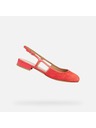 Geox Rdeče ženske baletke Geox Virnilisa B