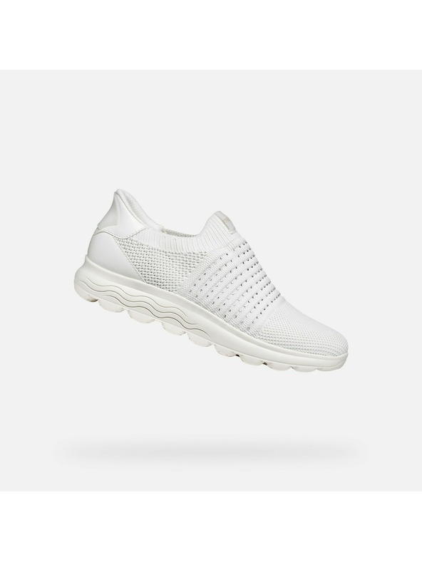 Geox Bele ženske superge Geox Spherica Plus