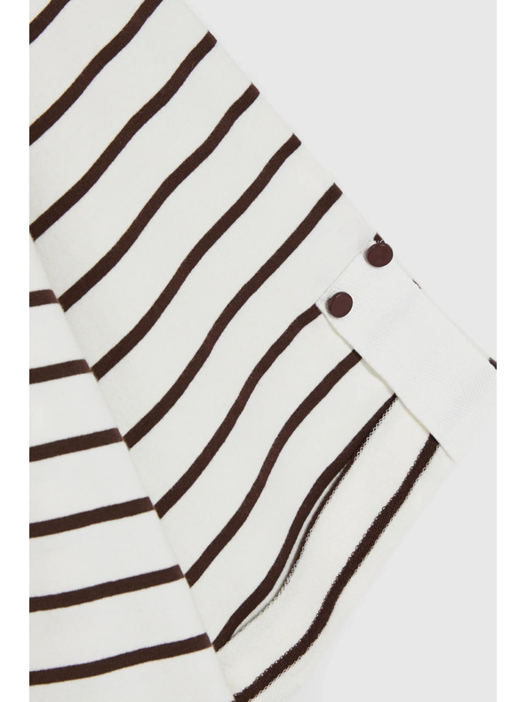 Moodo Prugasta jopica bela Moodo