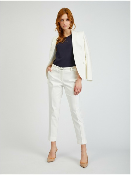 Orsay Bele ženske skrajšane hlače s pasom ORSAY