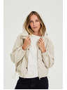 Moodo Jakna s kapuco bež Moodo