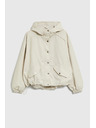 Moodo Jakna s kapuco bež Moodo