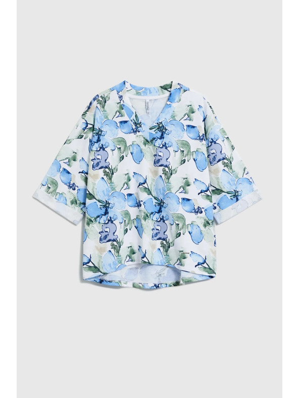 Moodo Pulover s цветovi modra Moodo