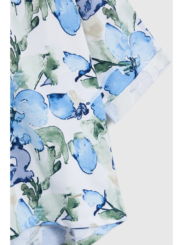 Moodo Pulover s цветovi modra Moodo