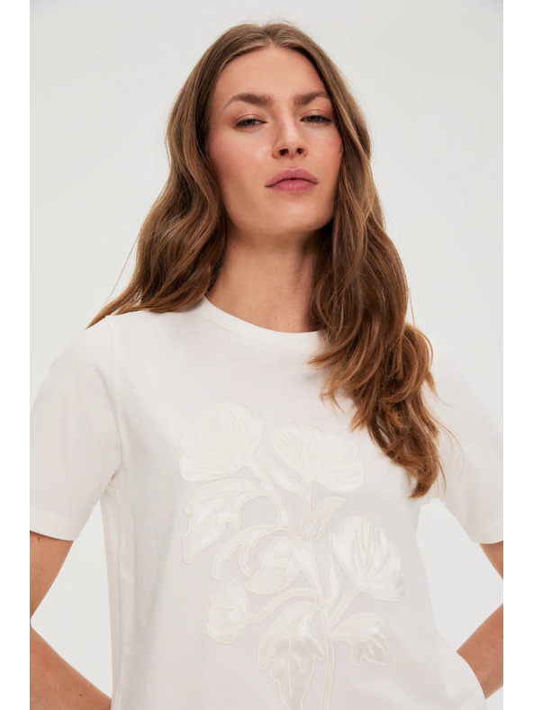 Moodo Bluza z aplikacijo bela Moodo