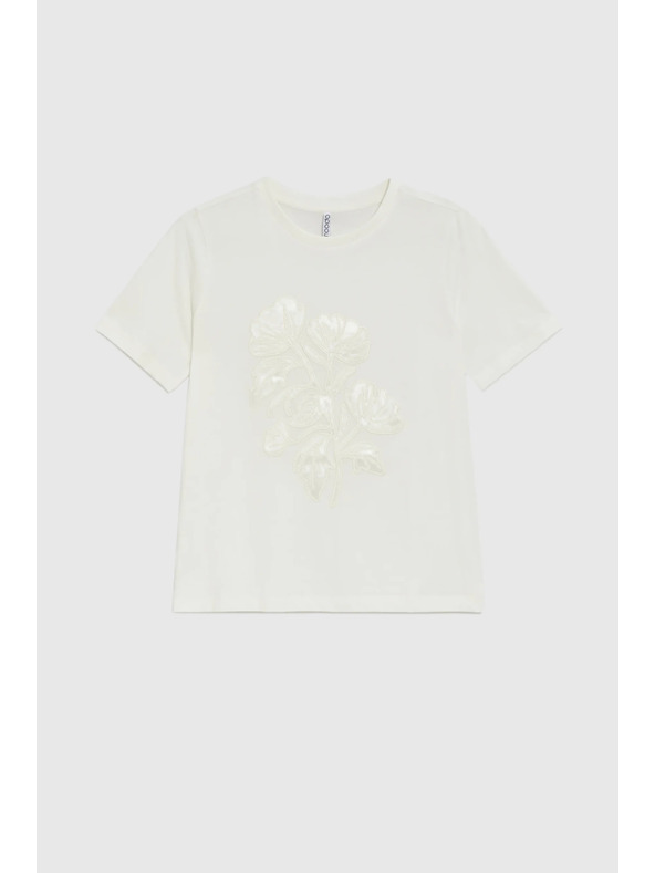 Moodo Bluza z aplikacijo bela Moodo