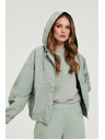 Moodo Kratka jakna olivne barve Moodo