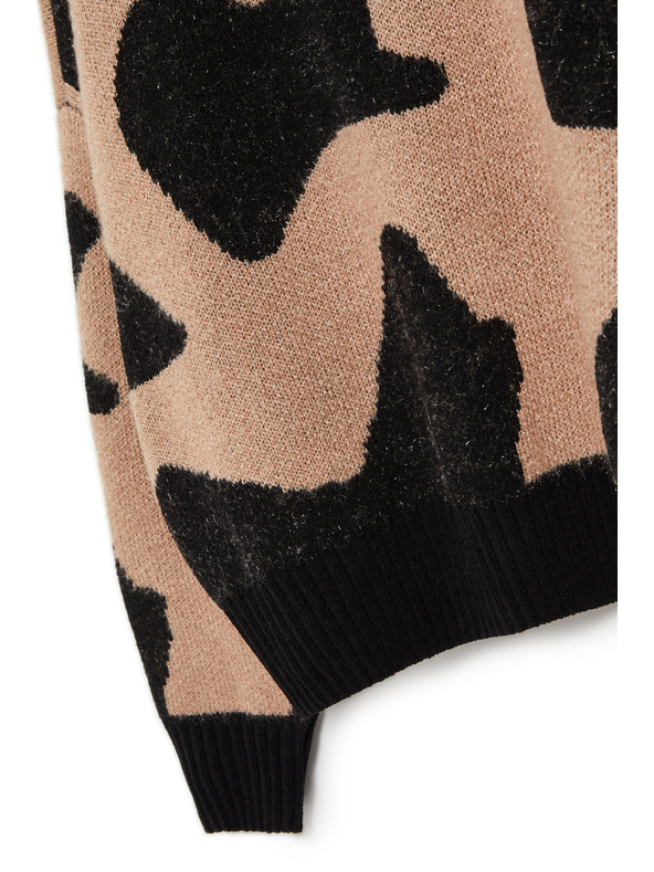 Moodo Vzorčast pulover Moodo