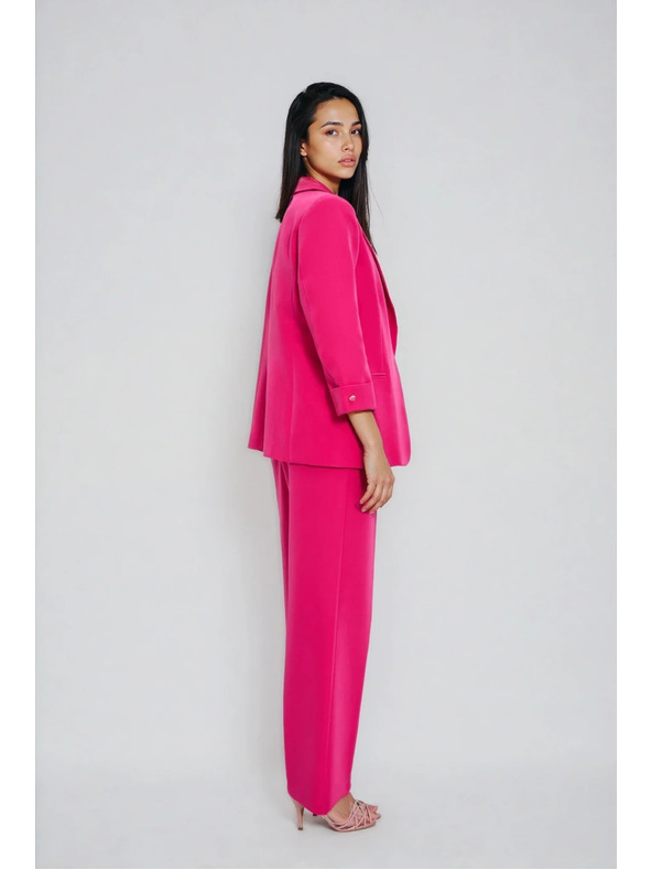 Moodo Sako s 3/4 rokavi vijolične barve Moodo