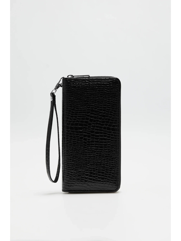 Moodo Denarnica z obeskom črne barve Moodo