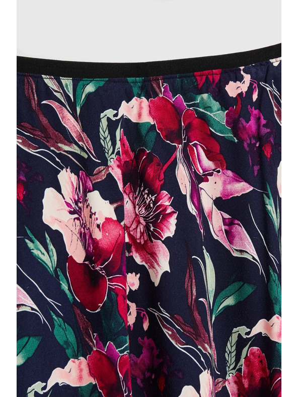 Moodo Krilo s cvetjem temno modre barve Moodo