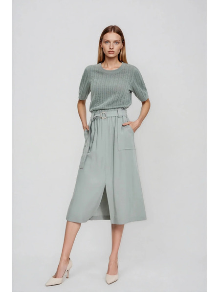 Moodo Krilo iz viskoza olivne barve Moodo