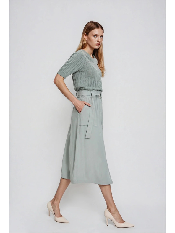 Moodo Krilo iz viskoza olivne barve Moodo