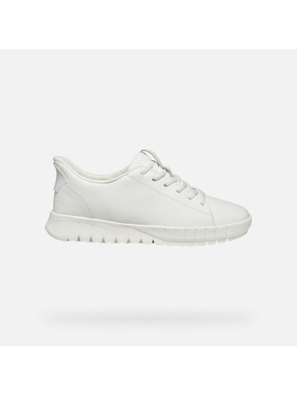 Geox Beli ženski čevlji Geox Flextride Plus