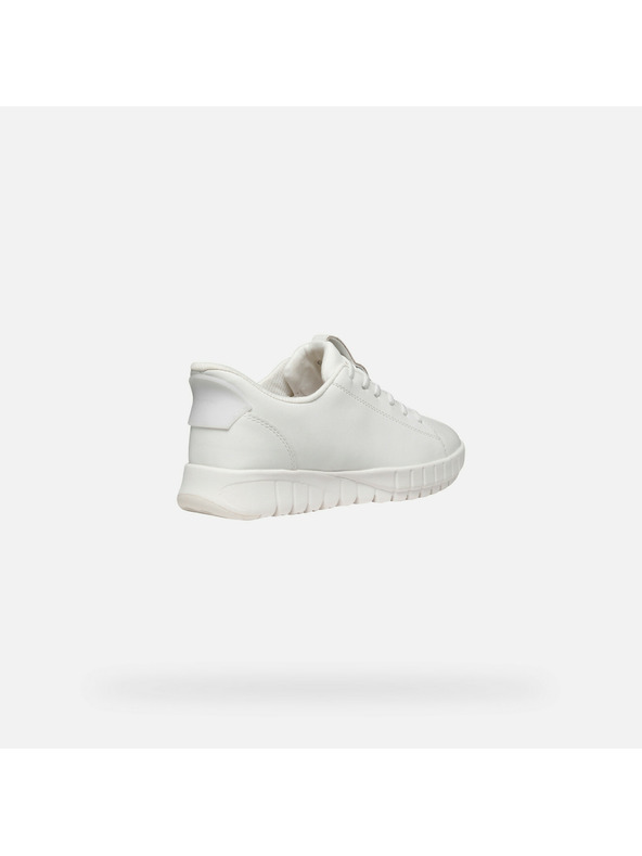 Geox Beli ženski čevlji Geox Flextride Plus