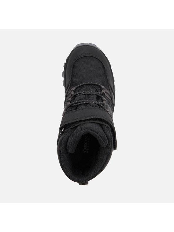 Geox Čierne detské členkové topánky Geox Himalaya B Abx