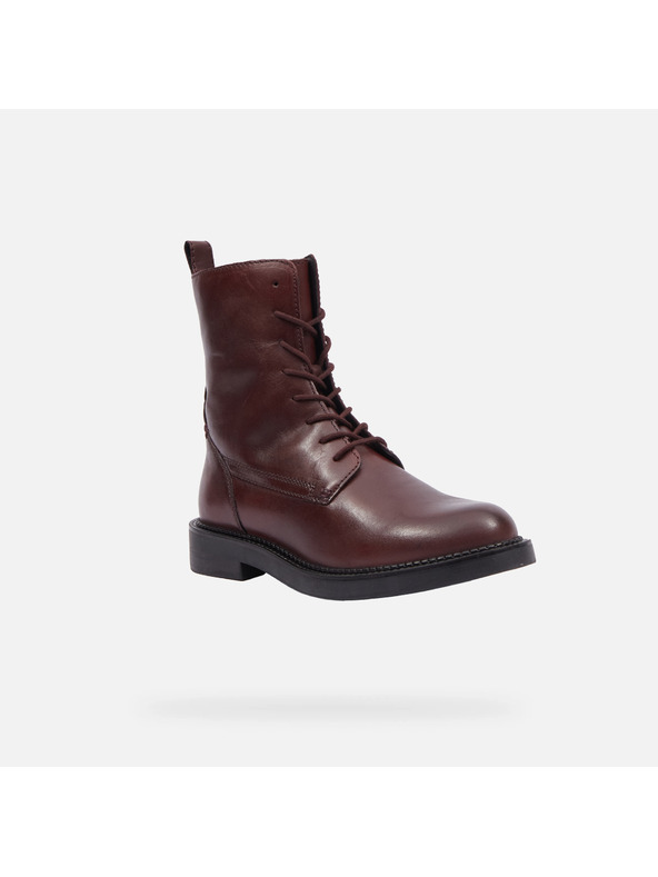 Geox Vinsko rdeča ženska gležnjarska obutev Geox Serilda