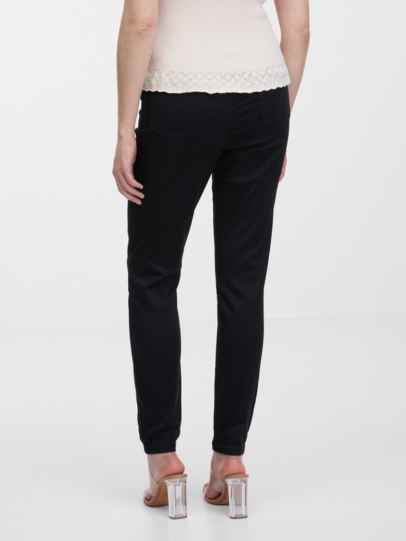 Orsay Črne skinny fit hlače ORSAY