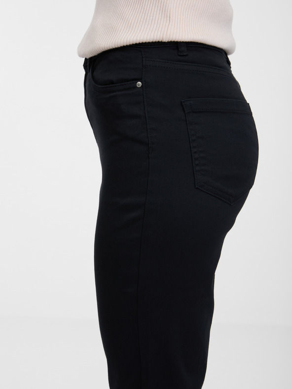 Orsay Črne skinny fit hlače ORSAY