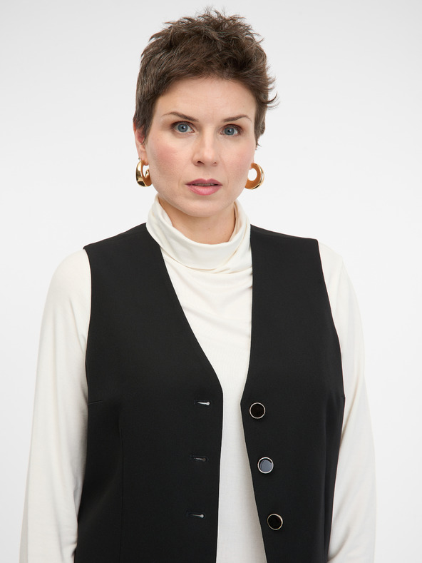 Orsay Črn ženski telovnik ORSAY