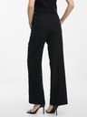 Orsay Črne ženske hlače s širokimi nogavicami ORSAY