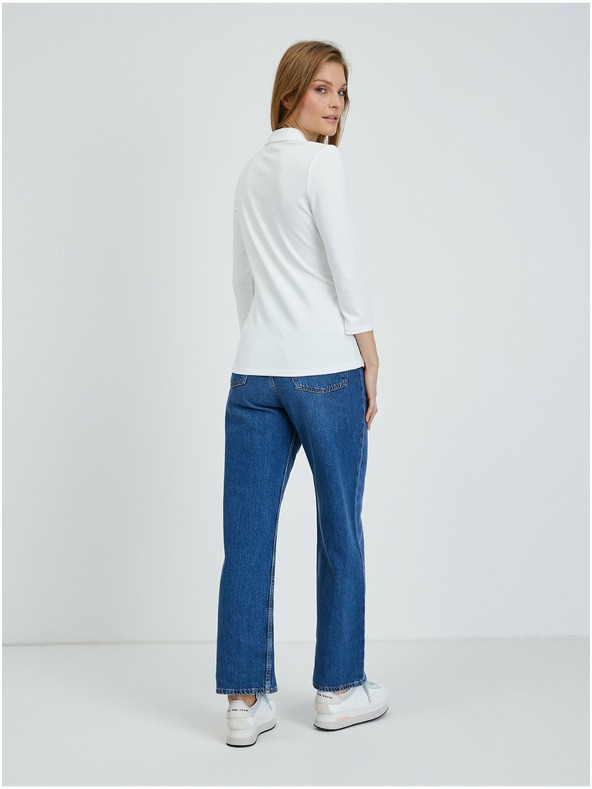 Orsay Krem majica s tričetrtinskimi rokavi ORSAY