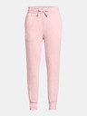 Under Armour Dekliške spodnji del trenirke Under Armour UA Rival Fleece Joggers-GRY