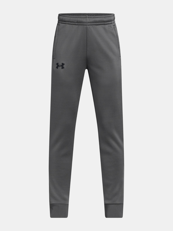 Under Armour Deške spodnji del trenirke Under Armour UA Armour Fleece Joggers-GRY