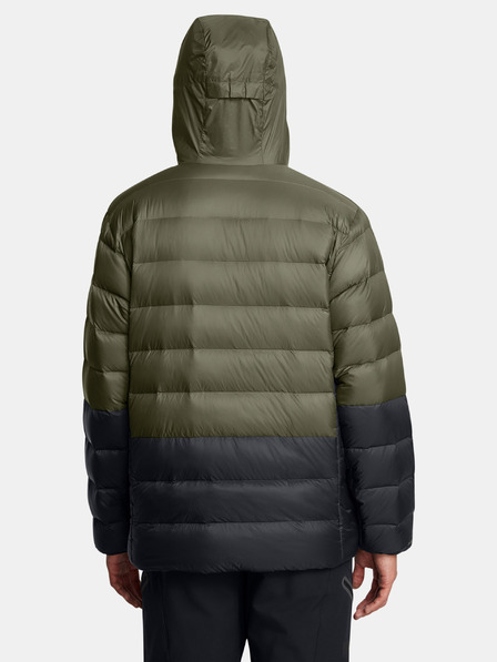 Under Armour Moška jakna  Under Armour LEGEND DOWN HOODED JACKET-GRN