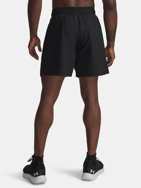 Under Armour Moške kratke hlače Under Armour UA Tech Woven Wordmark Short-BLK
