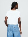GAP Laneno crop tričko GAP