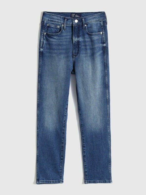 GAP Kavbojke slim High Rise Vintage Washwell GAP