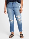 GAP Kavbojke slim High Rise Destructed Vintage GAP