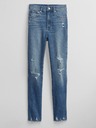 GAP Kavbojke slim High Rise Destructed Vintage GAP
