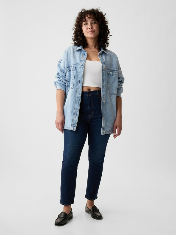 GAP Jeans hlače slim High Rise Vintage GAP