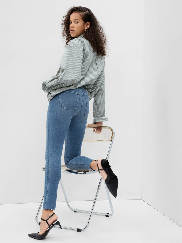 GAP Kavbojke High Rise Universal Jeggings GAP