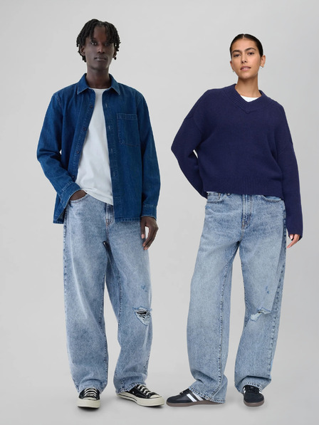 GAP Široke kavbojke Baggy Unisex GAP