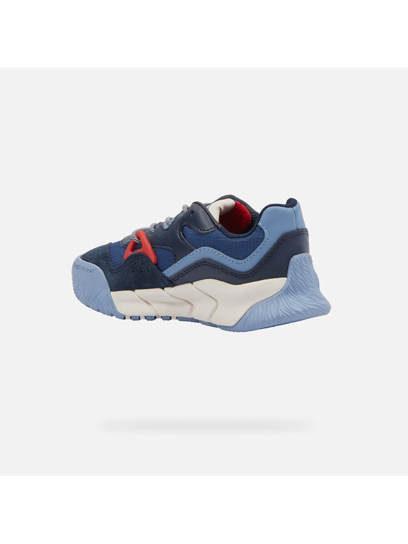 Geox Modre otroške superge Geox Flexyper Pro Boy